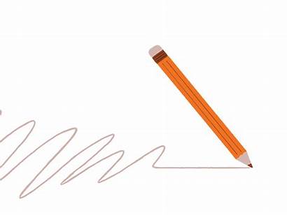 Pencil Scribble Dribbble Writing Write Line Vimeo