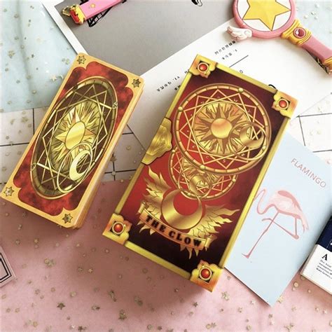Cardcaptor Sakura Clow Tarrot Cards Deck Book Set Anime Etsy