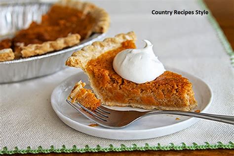 They are sometimes mislabeled as yams, which are actually not widely available in north america. Delicious Sweet Potato Pie - Country Recipes Style ...