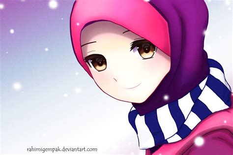 Anime Picture Muslimah Wallpapers Wallpaper Cave