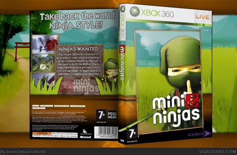 Mini Ninjas Xbox 360 Box Art Cover By Silent Oblivion
