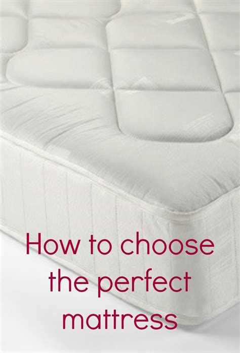 Home And Design How To Choose The Perfect Mattress