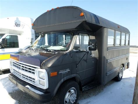 1986 Chevrolet G30 Cutaway Van Bus Graber Auctions