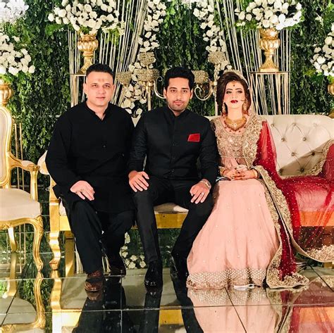 Salman Saeed Humayun Saeeds Brother Ties Knot Pictures Inside