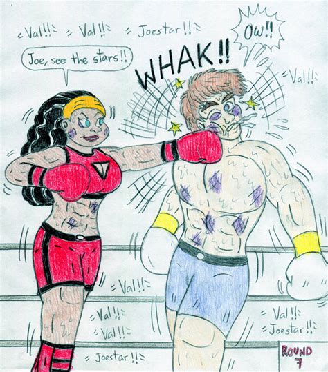 Boxing Valerie Vs Joseph Joestar By Jose Ramiro On Deviantart