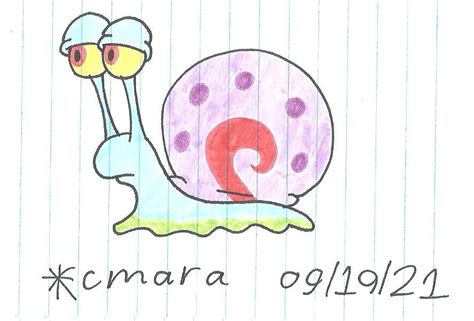Safe Artist Cmara Gary The Snail Spongebob Mollusk Sea