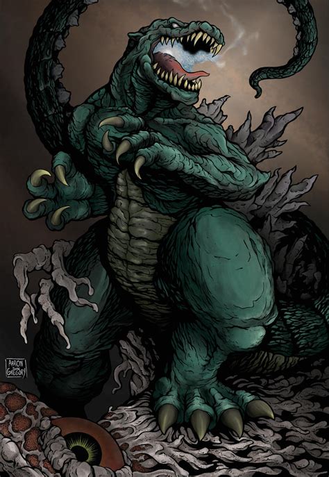 Godzilla By Aaronjohngregory On Deviantart