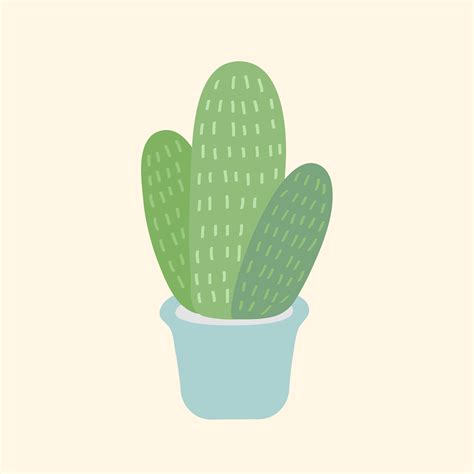 Illustration Of A Cactus Plant Download Free Vectors Clipart
