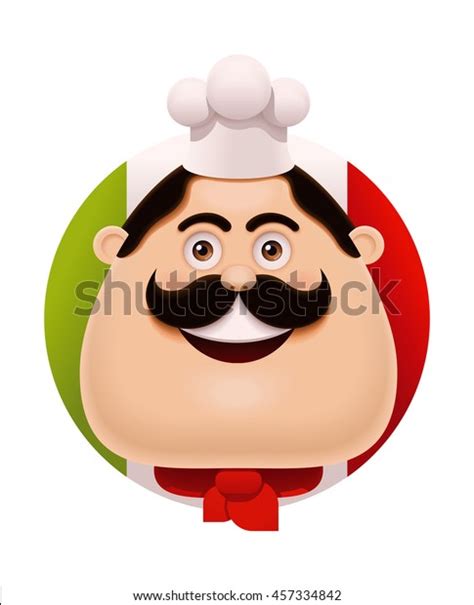 Vector Italian Chef Mustache Icon Stock Vector Royalty Free 457334842 Shutterstock