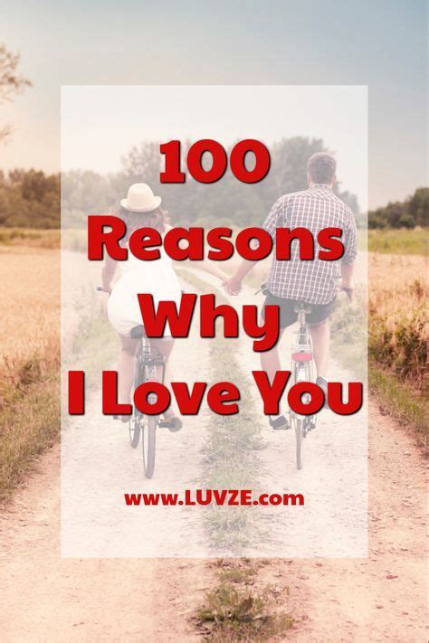 100 Reasons Why I Love You 100 Reasons Why I Love You I Love You