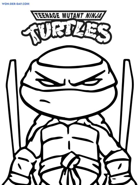 Lego Ninja Turtles Coloring Pages