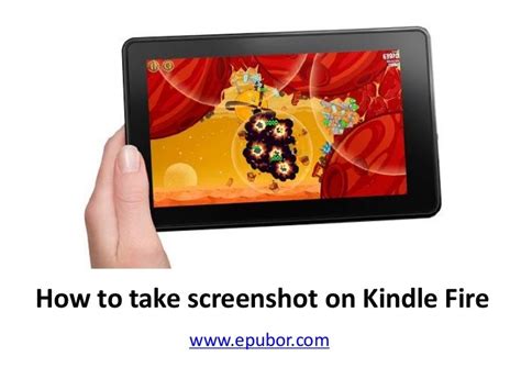 How To Take Screenshot On Kindle Fire