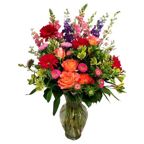 The Large Mixed Color Bouquet In Woodland Ca K And M Floral