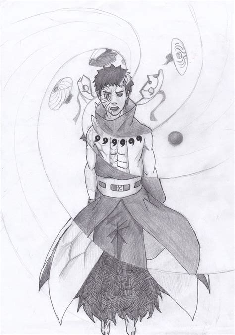 Obito Jinchuriki By Gidshogenov On Deviantart