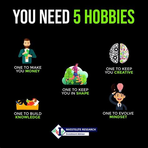 You Need 5 Hobbies Millionaire Mindset Quotes Business Inspiration