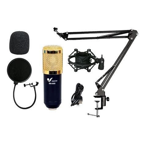 Venetian Bm 800 Kit De Grabación Micrófono Condensador Usb Ideal Para