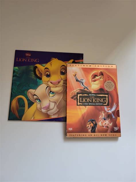 The Lion King 2 Disc Dvd Special Platinum Edition By Walt Etsy