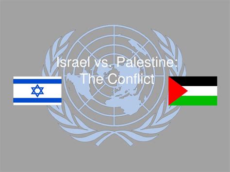Ppt Israel Vs Palestine The Conflict Powerpoint