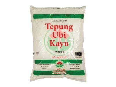 Rebus tepung beras dengan api kecil, aduk terus dengan sendok kayu. PRM Tepung Ubi Kayu Cap Tiga Teratai (500g) - GOGOPASAR