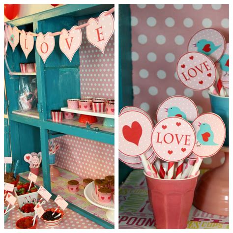 A Valentines Day Party Printable For You In Johnnas Kitchen