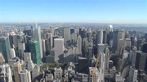 360 Panorama Of New York City From Empire State Building Hd Youtube
