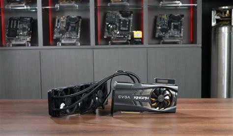 Evga Geforce Rtx 3090 Kingpin Hybrid Graphics Card Pictured 360mm Aio
