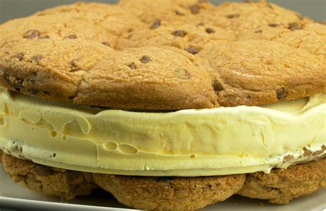 Recipe Giant Ice Cream Cookie Sandwich