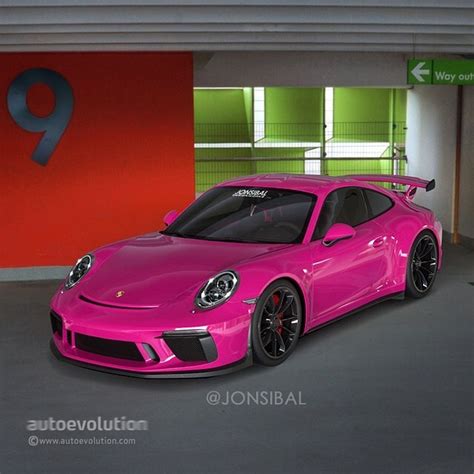 Ruby Star 2018 Porsche 911 Gt3 Rendered One Ups The Guards Red Model