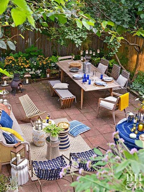 These outdoor spaces minimize yard work and keep the focus on fun. 28 Absolutely dreamy Bohemian garden design ideas
