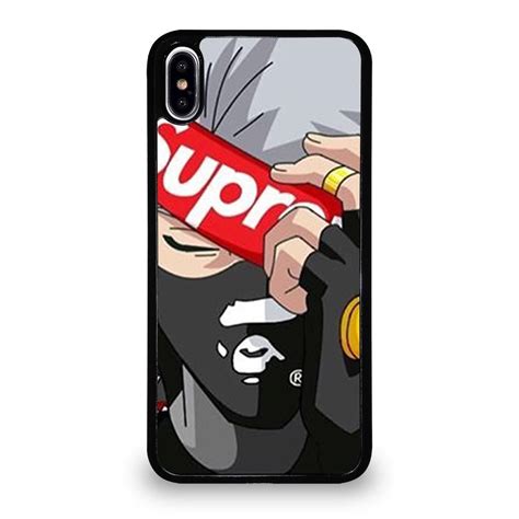 Supreme Bape Kakashi Naruto Iphone Xs Max Case Best Custom Phone