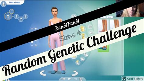 The Random Genetics Challenge Sims 4 Cas Youtube