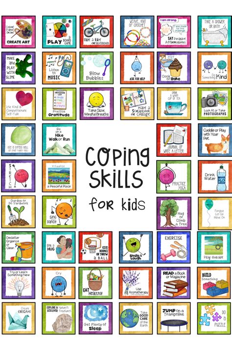 Top Coping Skills For Kids Posters Task Cards Worksheets And