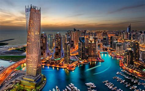 4k Architecture Dubai Skyscrapers