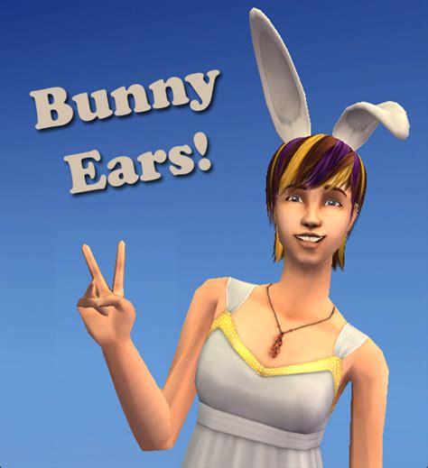 Mod The Sims Bunny Ears For Everyone Yay