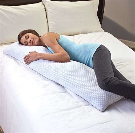 Visco Elastic Memory Foam Memory Body Pillow Comfort Livingph