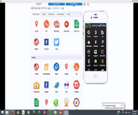 Build an app to your simulator (as example iphone 11). Zapable iPhone & Android App Builder Software Review ...