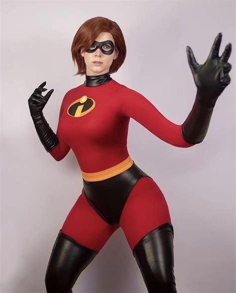 Mrs Incredibleelastigirl Cosplay By Enji Knight Rpixar