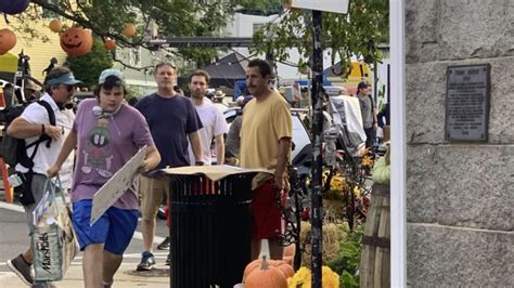 Adam sandler has been seen around philadelphia the past weeks filming his new netflix movie hustle, the first major production in the city since the coronavirus pandemic took hold. Here's the cast of 'Hubie Halloween,' the Adam Sandler ...