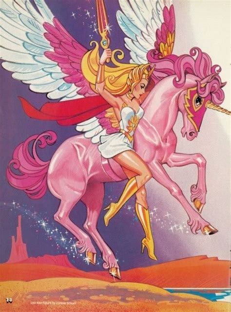 She Ra And Swift Wind From She Ra Princess Of Power 1985 Queerdom