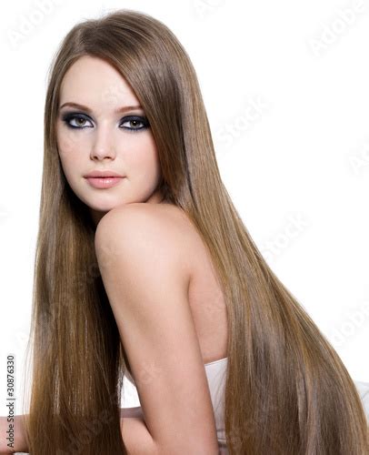 Sexy Girl With Beautiful Long Hair Zdjęć Stockowych I Obrazów Royalty