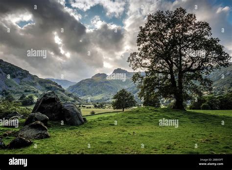The Langdale Boulders Cared For By The National Trust Lake District National Park Cumbria