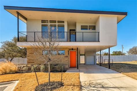 Starlight Village Modern Mid Century Housing Development Near Austin Texas Modern Homes For