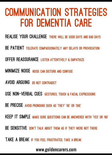 10 Communication Strategies For Dementia Care Dementia Dementia Care