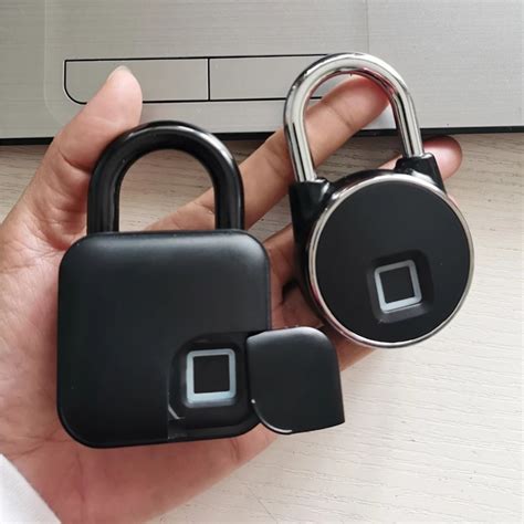 Tuya Fingerprint Padlock Bluetooth Usb Rechargeable Lock Mobile App