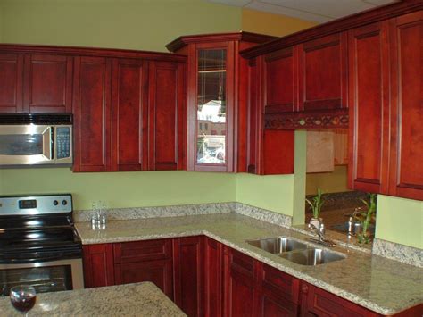 The painting for cherry kitchen cabinets, you can use a color that complements your decor. 20 Popular Paint Colors for Kitchen You Must Use