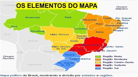 Elementos De Um Mapa