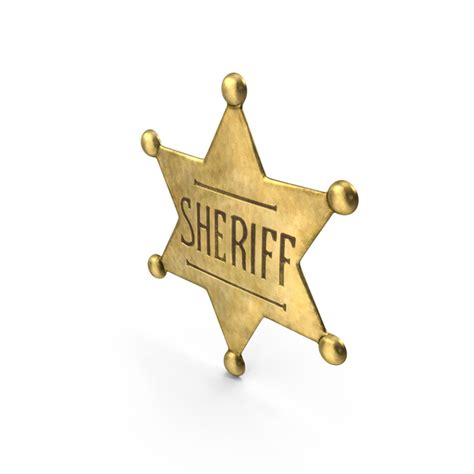 Western Sheriff Badge