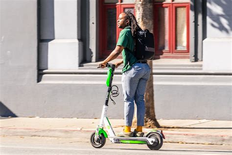 lime knows when you re riding its scooters on the sidewalk engadget
