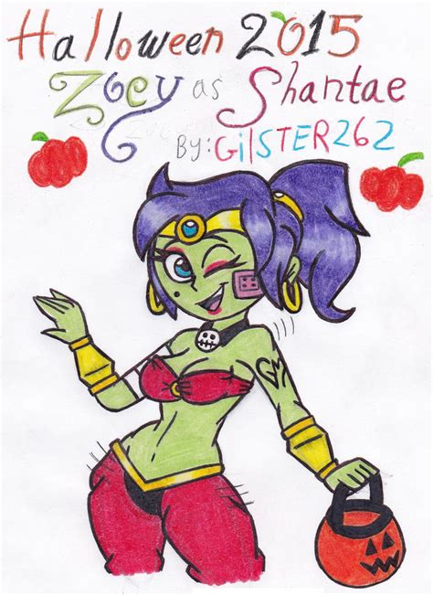Halloween 2015 Zoey As Shantae By Gilster262 On Deviantart