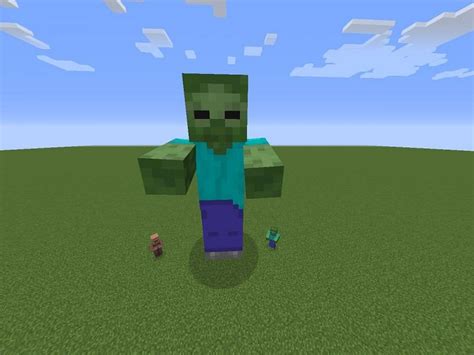 How To Summon A Giant Zombie In Minecraft